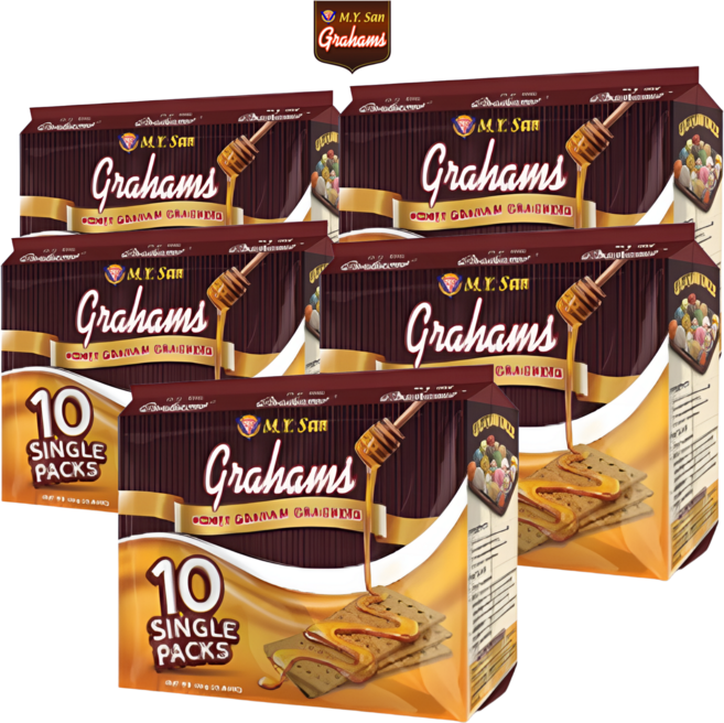 엠와이썬 그레이엄 허니 크래커, 250g, 5개