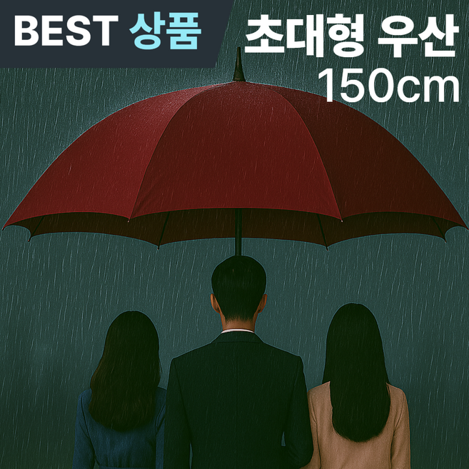 포베즈 튼튼한 초대형 자외선 차단 장우산