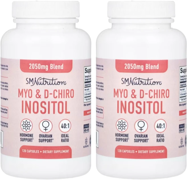 1+1 SM뉴트리션 미오 d카이로 이노시톨 캡슐 120정, 2개 - 쿠팡