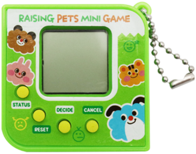 애니멀 고치 다마고치 키우기 다마고찌 게임기 동물 키우기 미니 게임기, 1개
