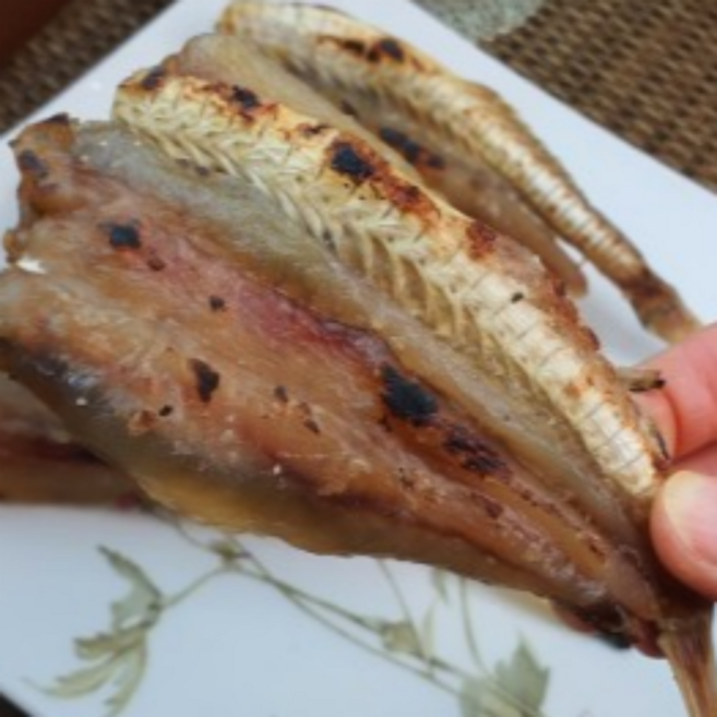 [산지직송] 청정해역 남해 뼈아귀포 고단백 저칼로리 신선함이팡팡, 1박스, 500g