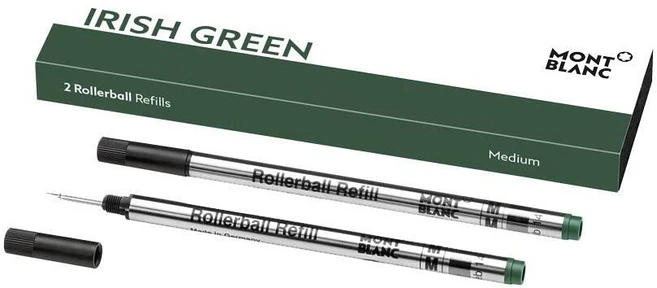 Montblanc REFILL RB M 2x1 IRISH GREEN PF 브랜드 녹색, 1 count (Pack of 2) - 쿠팡