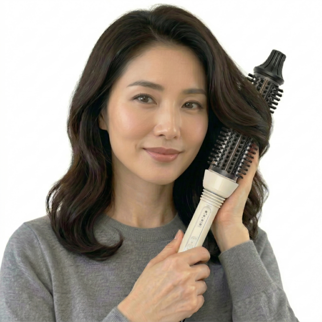 피닉스 브러쉬 아이롱 고데기 PN-736, 736S-32