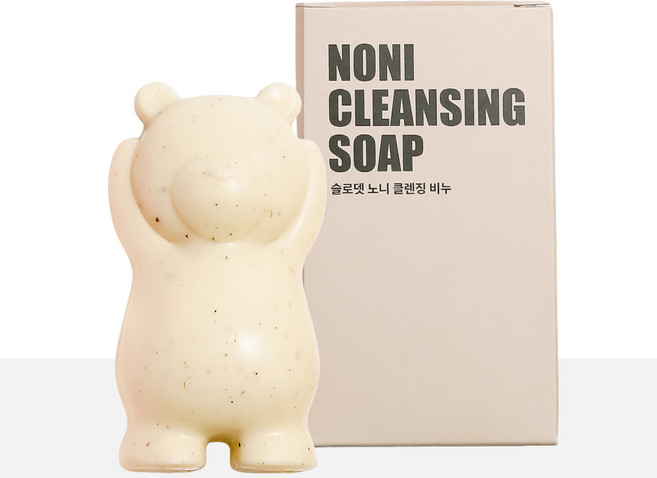 노니 세안비누 트러블 모공 피지 케어 클렌징 저자극 페이스 클렌저 각질 관리 데일리 세안 피부진정 슬로뎃, 100g, 1개입