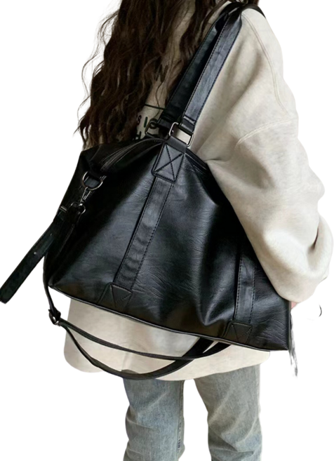 빅사이즈 보부상 여자 가방 대형 숄더백 빅백 큰가방