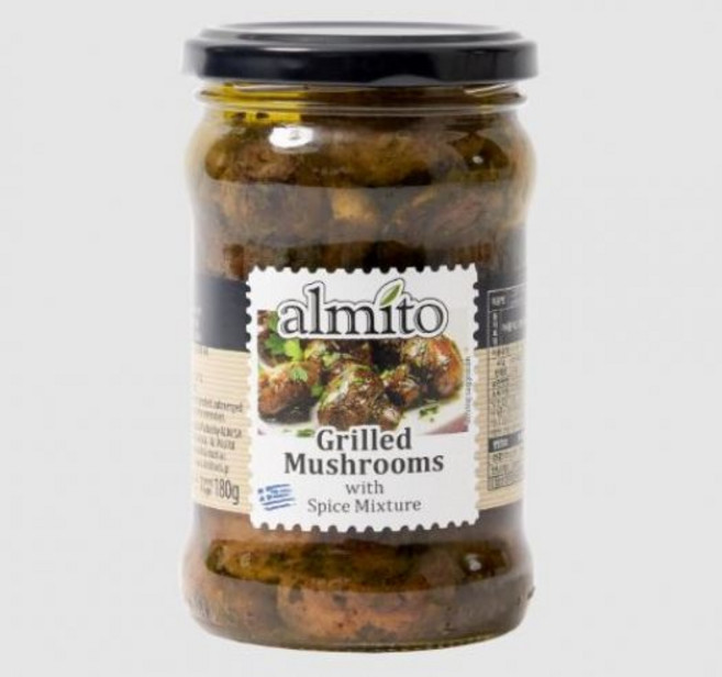 알미토 그릴드 머쉬룸 위드 스파이스 280g (고형량 180g)