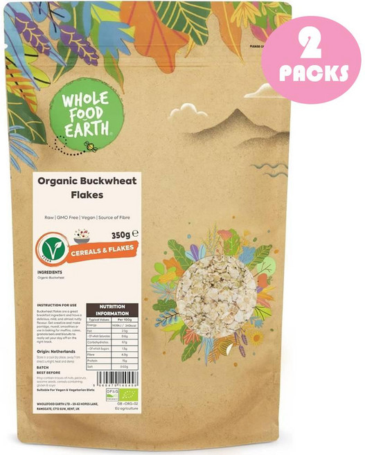 홀푸드얼스 메밀 프레이크, 2개