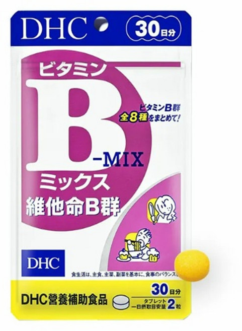 DHC 維他命B群-MIX 30日份, 12公克, 1, 60顆