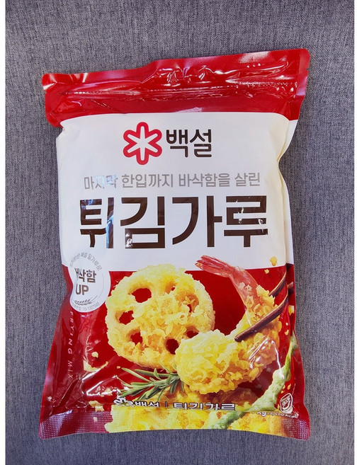 CJ제일제당 바삭한 튀김가루, 1kg, 2개