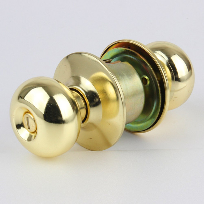 도스 8300PB 골드 방문손잡이 문고리 문손잡이, 고객직접설치, DOSS 8300PB(욕실)