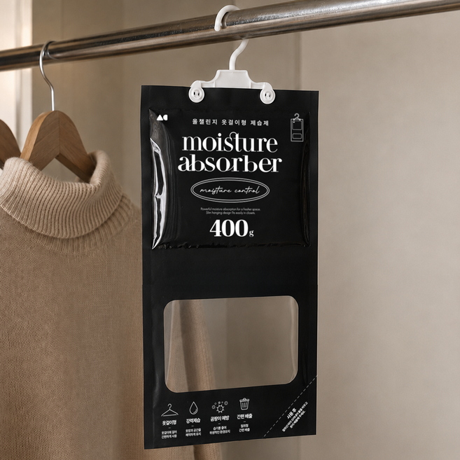 올챌린지 옷걸이 제습제 400g 20개입, 20개, 545ml
