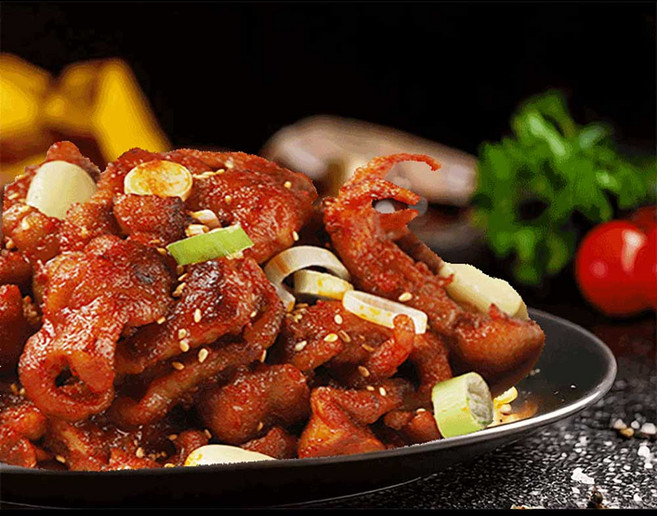 웰쉐프 탱글쫀득한 매운무뼈닭발 대용량 캠핑 안주, 1개, 1kg