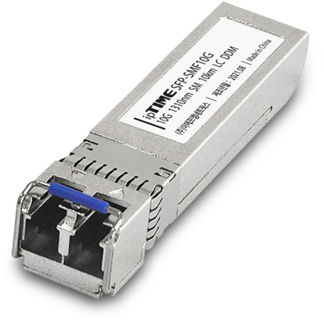 아이피타임 싱글모드 SFP 광모듈 10Gbps LC타입 10KM SFP-SMF10G