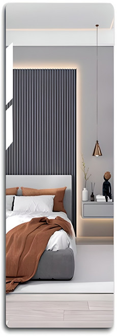 마켓플랜 벽걸이 부착식 투명 전신거울 150