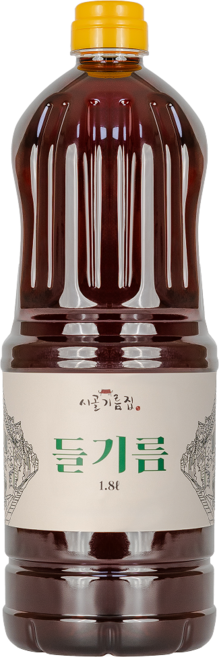 시골기름집 업소용 대용량 들기름 방앗간에서 직접짠 수입산 매장용 식당용, 1개, 1.8L