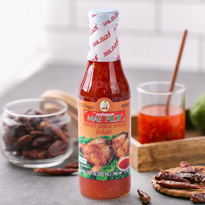 메이플로이 스위트 칠리 소스, 350g, 1개