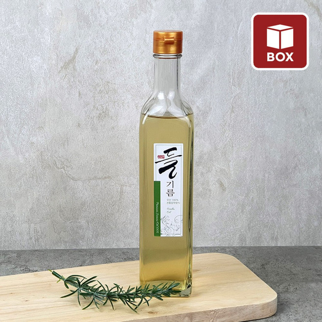 (1BOX) 유리병 투명 사각 참기름병 500ml FN500S (24개), 원터치캡-블랙