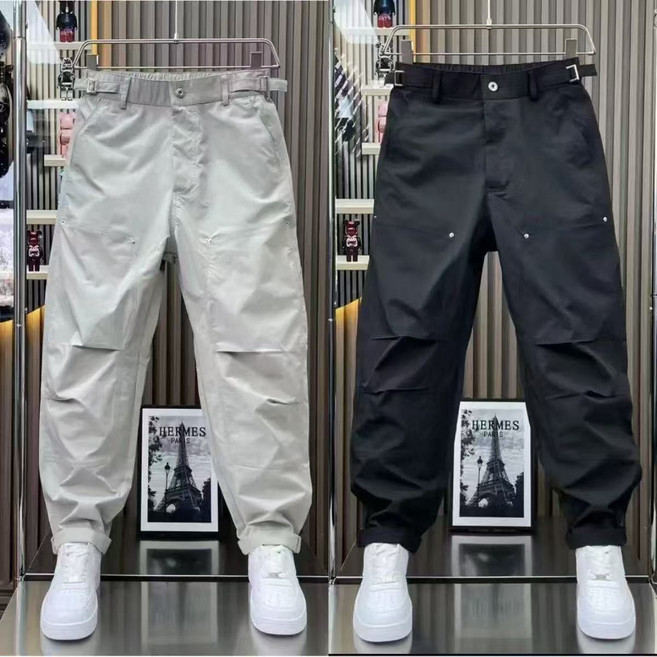 십전십미 남자 여름 편한 바람막이 스판 캐주얼 아웃도어 캐주얼 바지