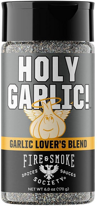 Fire & Smoke Society Taco Secret 타코 시즈닝 믹스 | XL 병 | 파히타 시즈닝 믹스 카르니타스 고기 멕시코 향신료 블렌드 | MSG 프리 글, 6 Ounce (Pack of 1), 홀리 마늘