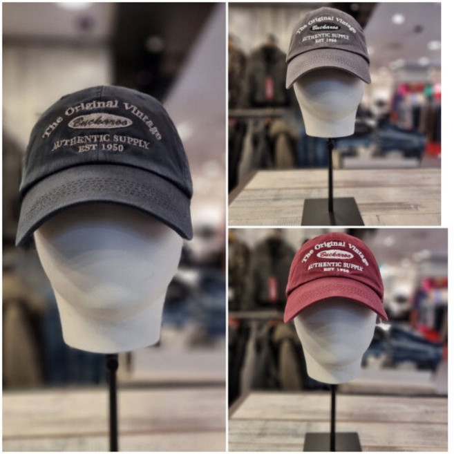 버커루 공용 아치 볼캡 모자_US