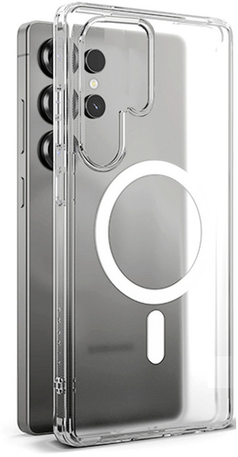 2배자력 지문방지 맥세이프 투명 케이스