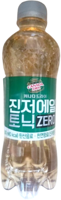 캐나다 드라이 진저에일 토닉 제로, 300ml, 2개