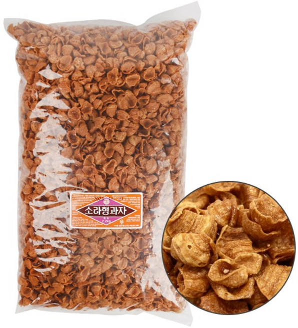 [업체발송] 소라형 과자 2kg옛날과자, 2kg, 1개