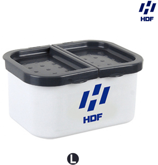 HDF 해동 카리스마 사각 EVA 미끼통 / 크릴 지렁이 보관통, 1개