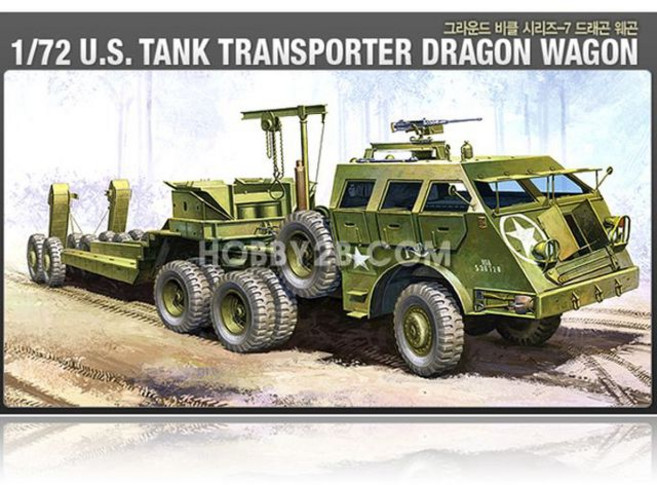 M26 미군전차 수송차량 드래곤 웨건 (M26 DRAGON ) 조립장난감 프라모델장난감 군용차량모형 탱크프라모델 탱크모형 장갑차모형 장갑차프라모델 아카데미프라모델 프라모델아카데미+, 빠른배송