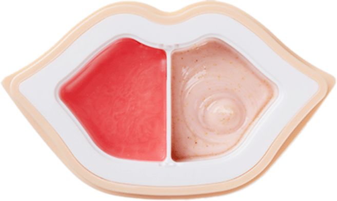 [코코스타] 복숭아 듀오듀오 (립스크럽+립오일크림 2n1) 1개 립케어를 한번에 인체 적용 시험 완료