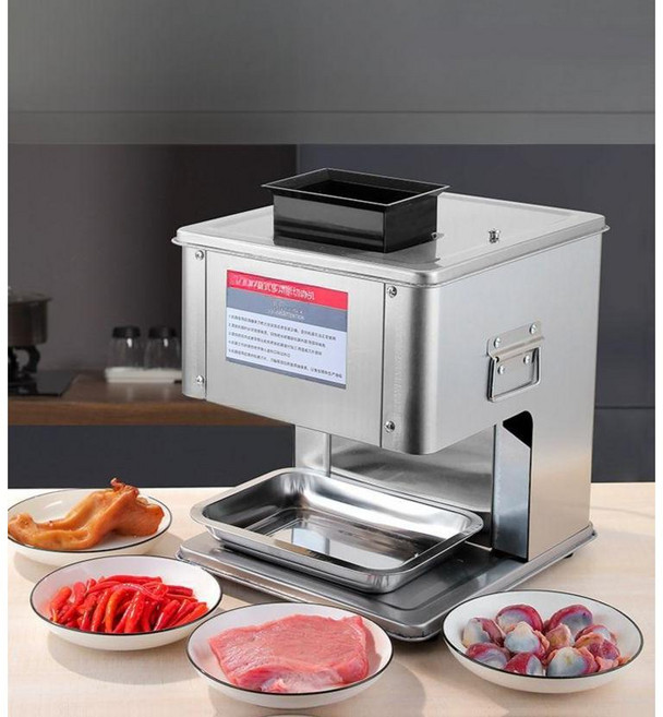 육회세절기 냉동 오징어 고기 써는 분쇄기 커팅기 슬라이서 자동 사시미 업소용 기계, A타입, 21-0인치