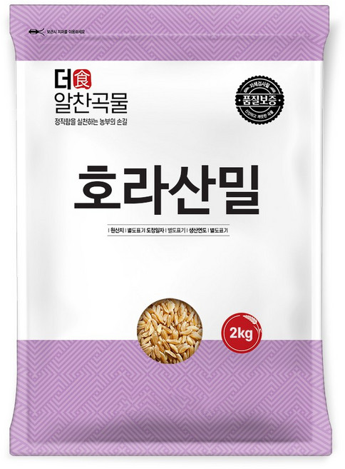 더알찬곡물 호라산밀 2kg, 1개