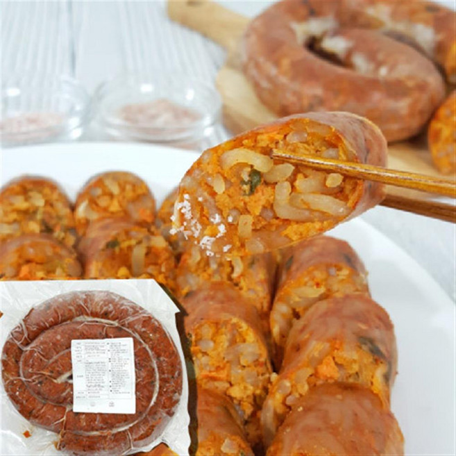 미진 김치순대 500g (+소금), 1개