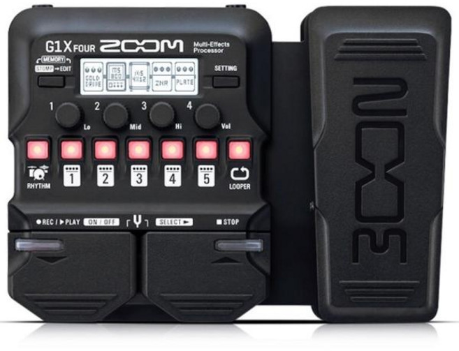 멀티이펙터 일렉트릭 기타 이펙트 프로세서 오디오 악기 액세서리 G1 FOUR G1X 신제품, 한개옵션1