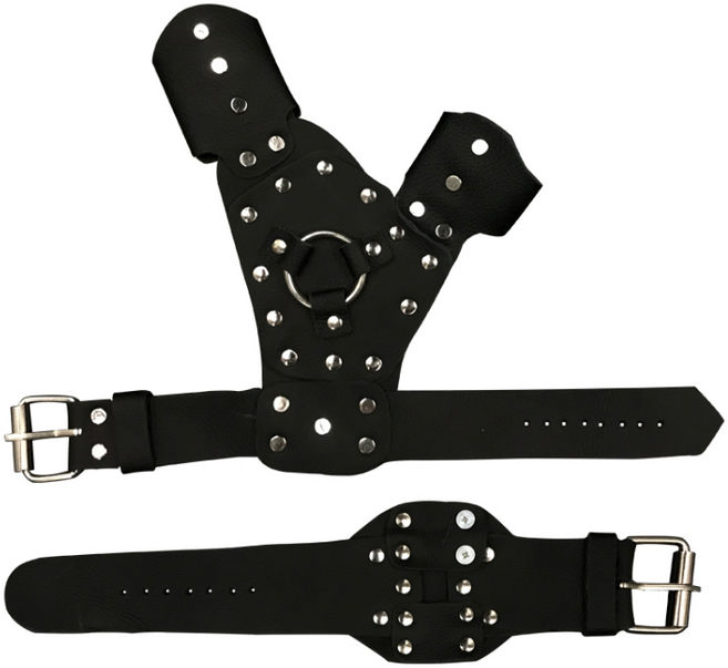 새총장갑 손등보호 장갑, 오른손착용, 1개