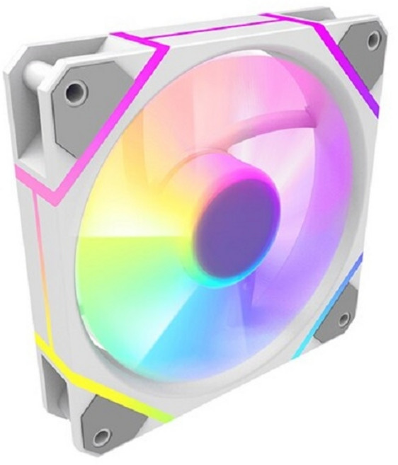 DARKFLASH DM12R PRO 120 PWM ARGB Reverse (화이트), 1개