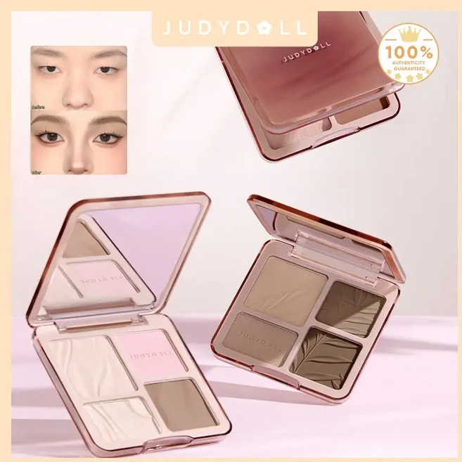 Judydoll 하이라이터 컨투어 팔레트 매트 쉬머 스컬프트 디파인 내추럴 피니시 코 턱라인 초보자, 02 Tree Shadow