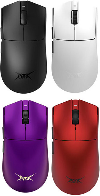 [CTK] ATK 레그넷 열공 X1 Ultimate 무선 게이밍 마우스 PAW3950 경량화 저지연, 블랙