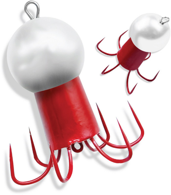 쭈꾸미 진주 애자 6발이 12호 약46g 6개입, 1개