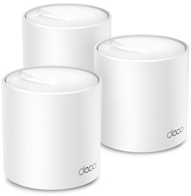 티피링크 AX1500 통합 홈 메시 WiFi 6 시스템 공유기, Deco X10, 3개