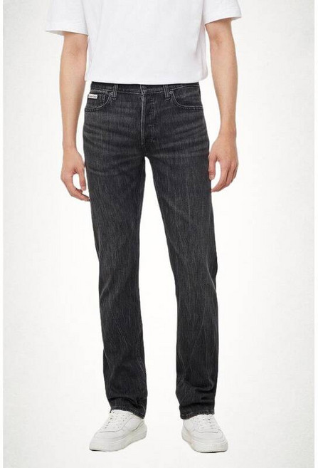 캘빈클라인 진 남성 슬림 스트레이트핏 블랙진 스트레치 청바지 4RB905G 1682551