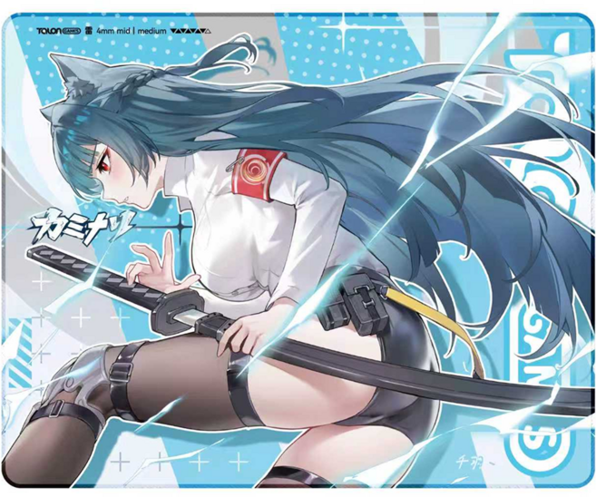 탈론게임즈 게이밍 마우스패드 슬라이딩 밸런스 브레이킹, 1개, kaminari_Illustrate