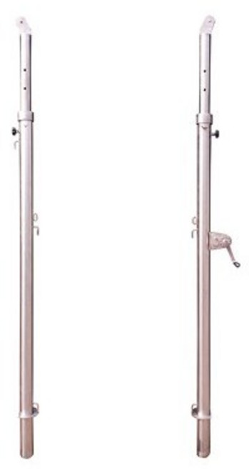 월드스포츠산업 배구지주 핀조절 금구식 스텐 WDB-1218