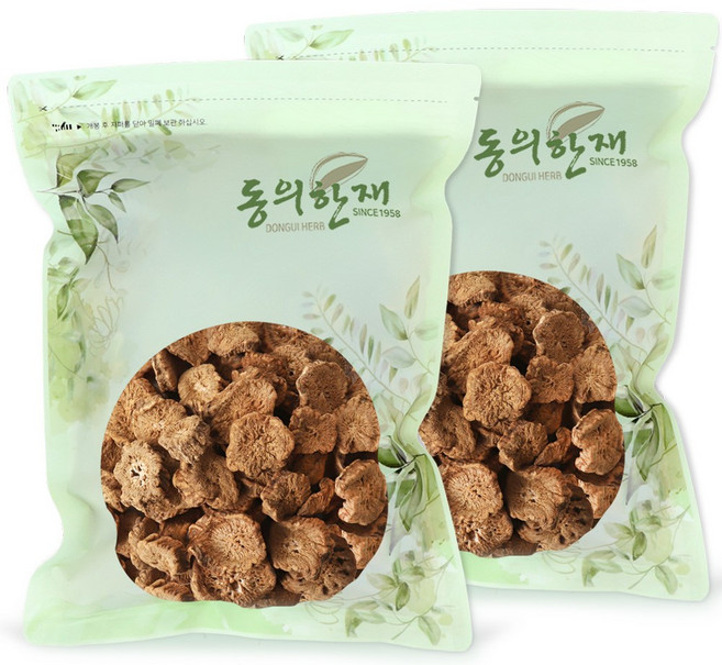 동의한재 국산 볶은 우엉차 우엉볶음, 500g, 2개
