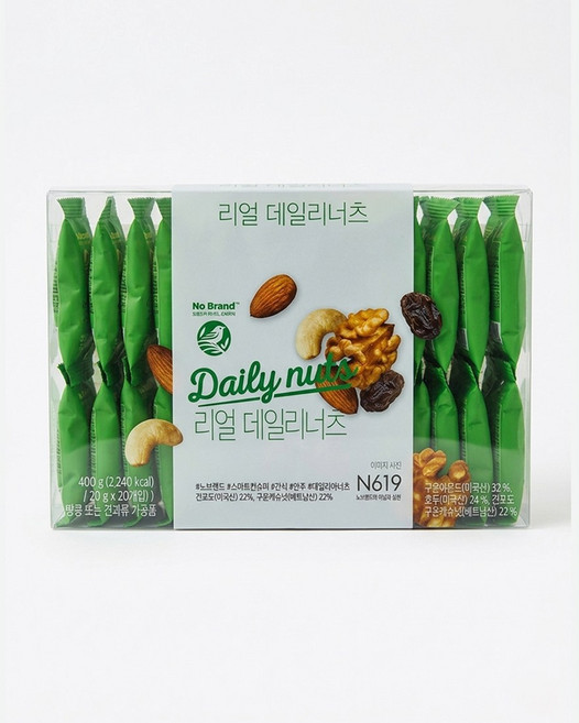노브랜드 리얼 데일리 너츠, 400g, 1개