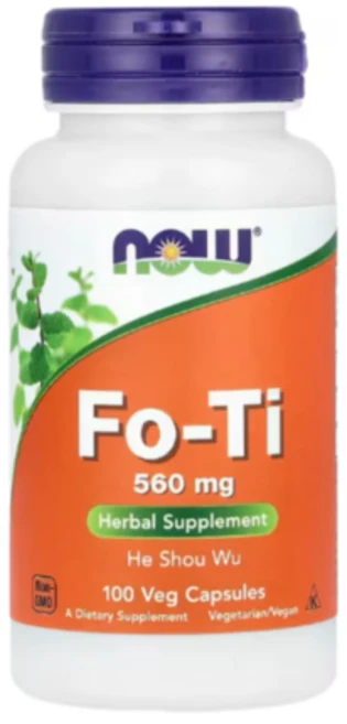 나우푸드 포티 560mg 하수오 100 베지 캡슐 (50일분), 1개, 100정 - 쿠팡