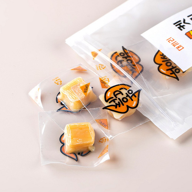[5+1] 포켓 주전부리 한입쏙 치즈 오징어 20g / 쫄깃 고소한 간식 소포장 마른안주, 한입 쏙 치즈 오징어 20g 1봉
