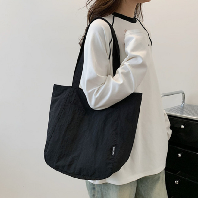 ON US 가벼운 에코백 숄더백 토트백 데일리 보부상 가방