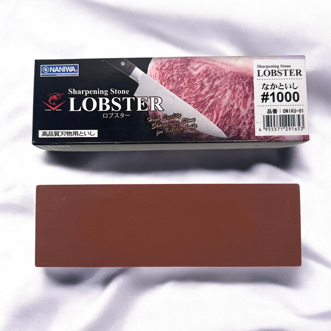 일본 나니와 전통 칼가는 연마 1000방 숫돌 롭스터 ONIKU-01, 1개