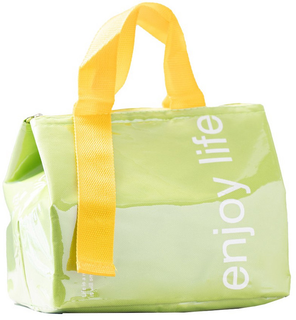 타닥 비비드 보냉가방 런치백 휴대용 보온 보냉백, 8L, 네온